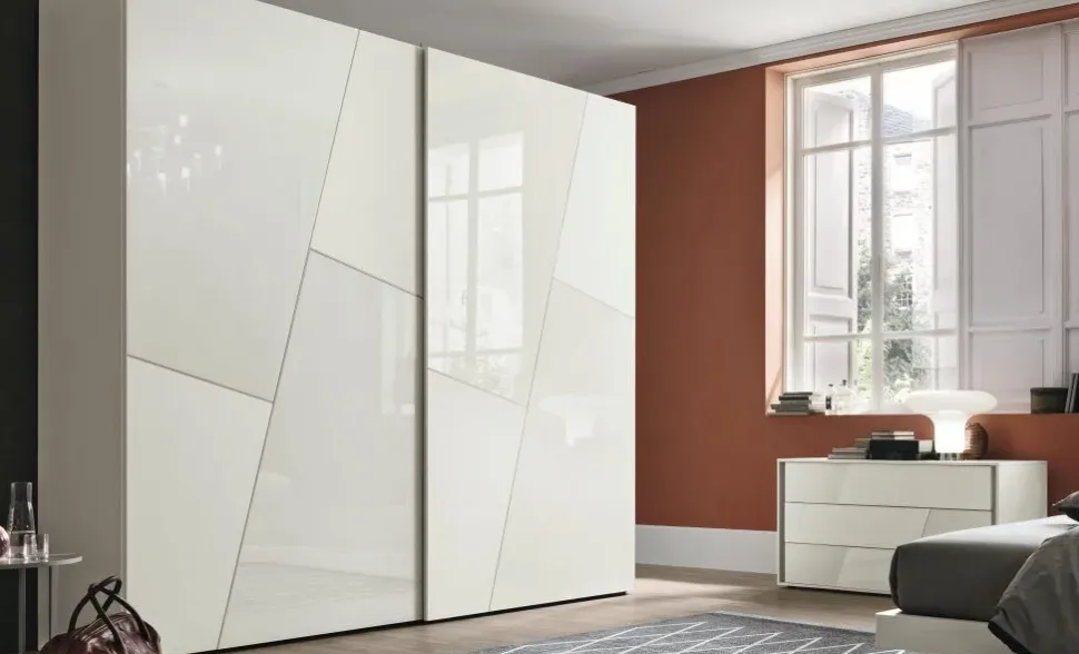 Armadio modello Cross di Tomasella in vetro