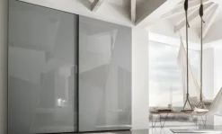 Armadio modello Cross di Tomasella in vetro