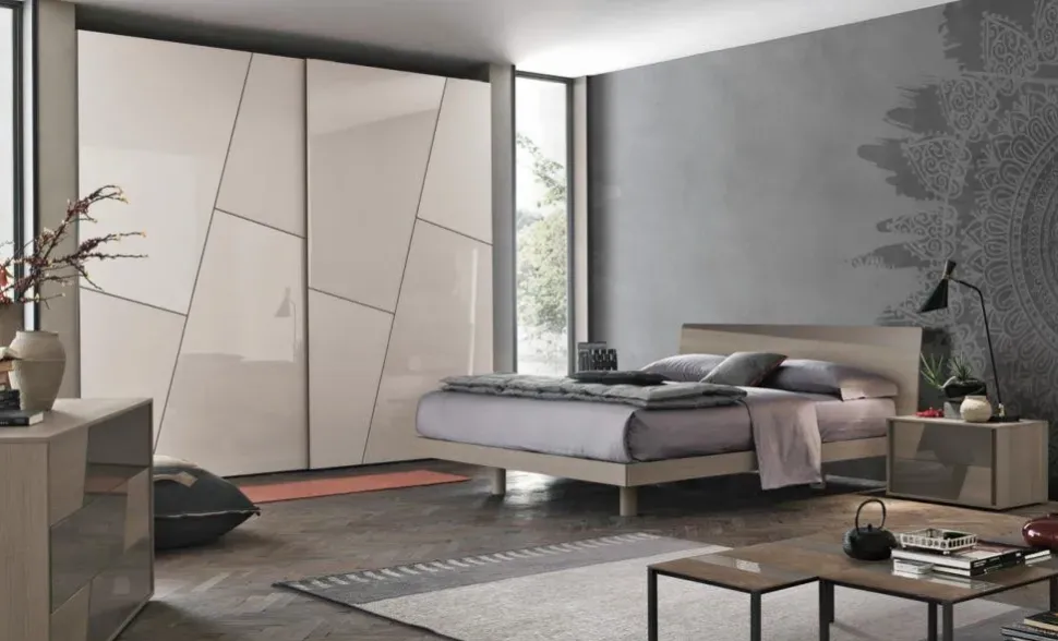 Armadio modello Cross di Tomasella in vetro