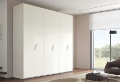 Armadio moderno Armadio a 6 ante in tamburato della serie aster&class in promo-sconto 50% Dal cin con uno sconto imperdibile