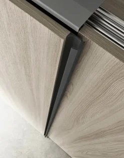 Armadio moderno Armadio scorrevole completo  di Md work a PREZZO OUTLET -45%