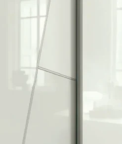 Armadio moderno con Due ante modello Cross di Tomasella