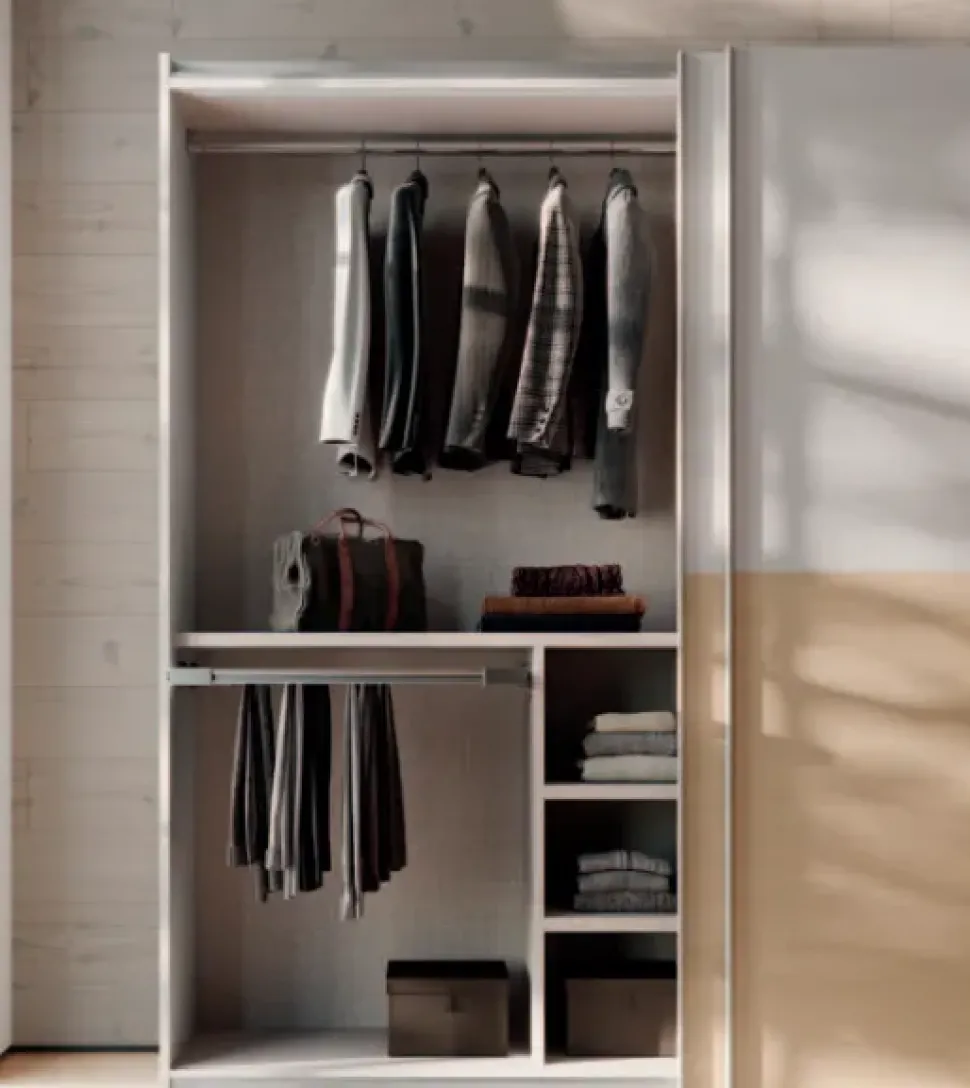 Armadio moderno Dave di Orme a PREZZO OUTLET -25%