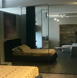 Armadio moderno Glass  di Alf da fre a PREZZO OUTLET -36%