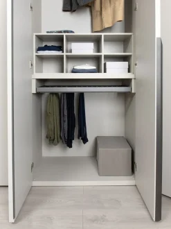 Armadio moderno Mind player outlet di Diotti.com a PREZZO OUTLET -51%