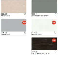 Armadio moderno Mobile alto con ante scorrevoli di Las mobili a PREZZO OUTLET -40%