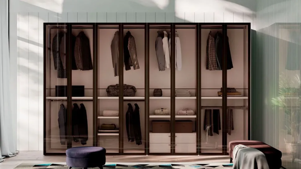 Armadio Orme light armadio battente con anta daly di Orme A PREZZO SCONTATO 30%