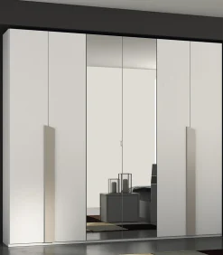 Armadio Reflex realizzato in laminato materico di Collezione esclusiva scontato -40%