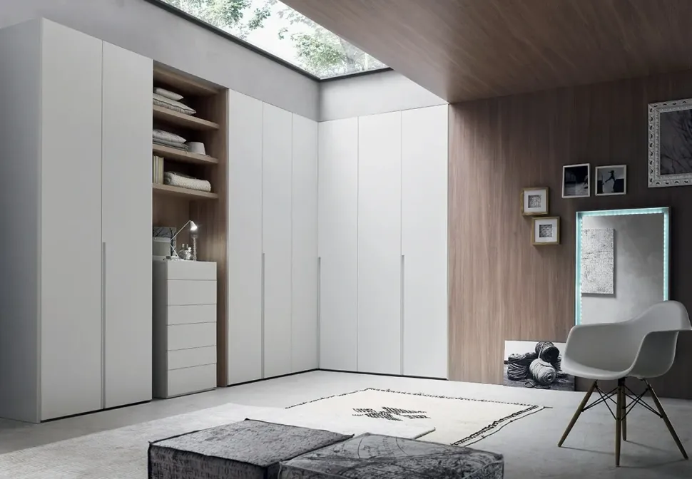 Armadio Step mid Maronese con ante battenti SCONTATO a PREZZI OUTLET