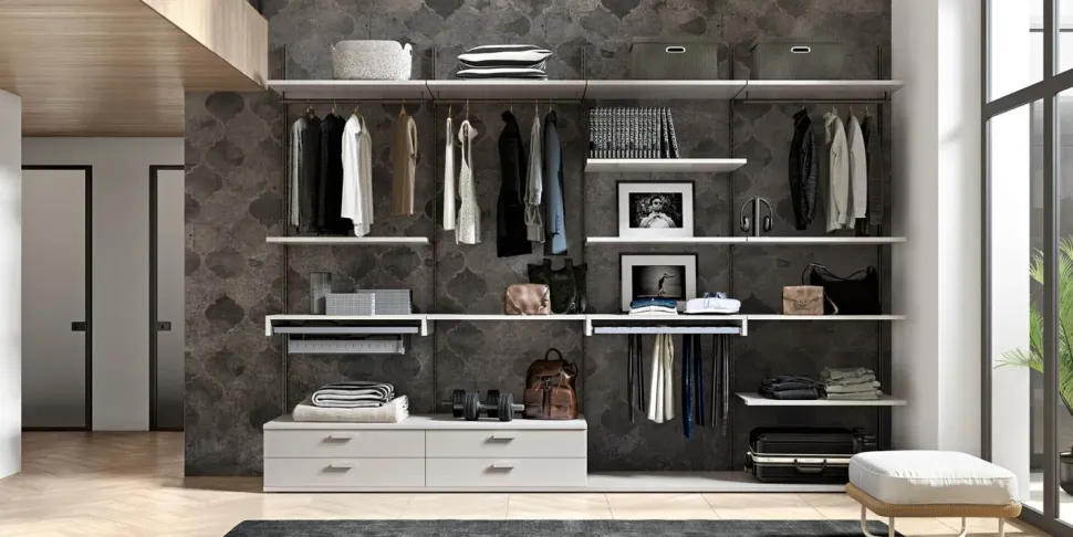 Armadio System soul 5 di Collezione esclusiva A PREZZO SCONTATO 40%