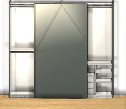 ARMADIO Volturno di Mercantini in OFFERTA OUTLET