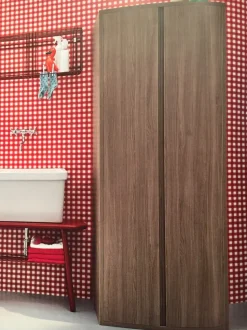 Arredamento bagno: mobile Birex Colonna porta lavatrice - asciugatrice in Offerta Outlet