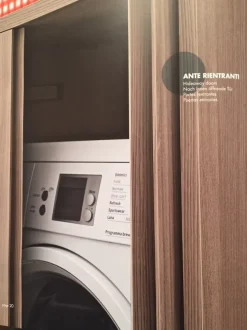 Arredamento bagno: mobile Birex Colonna porta lavatrice - asciugatrice in Offerta Outlet