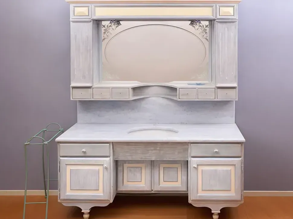 Arredamento bagno: mobile Artigianale Country in offerta