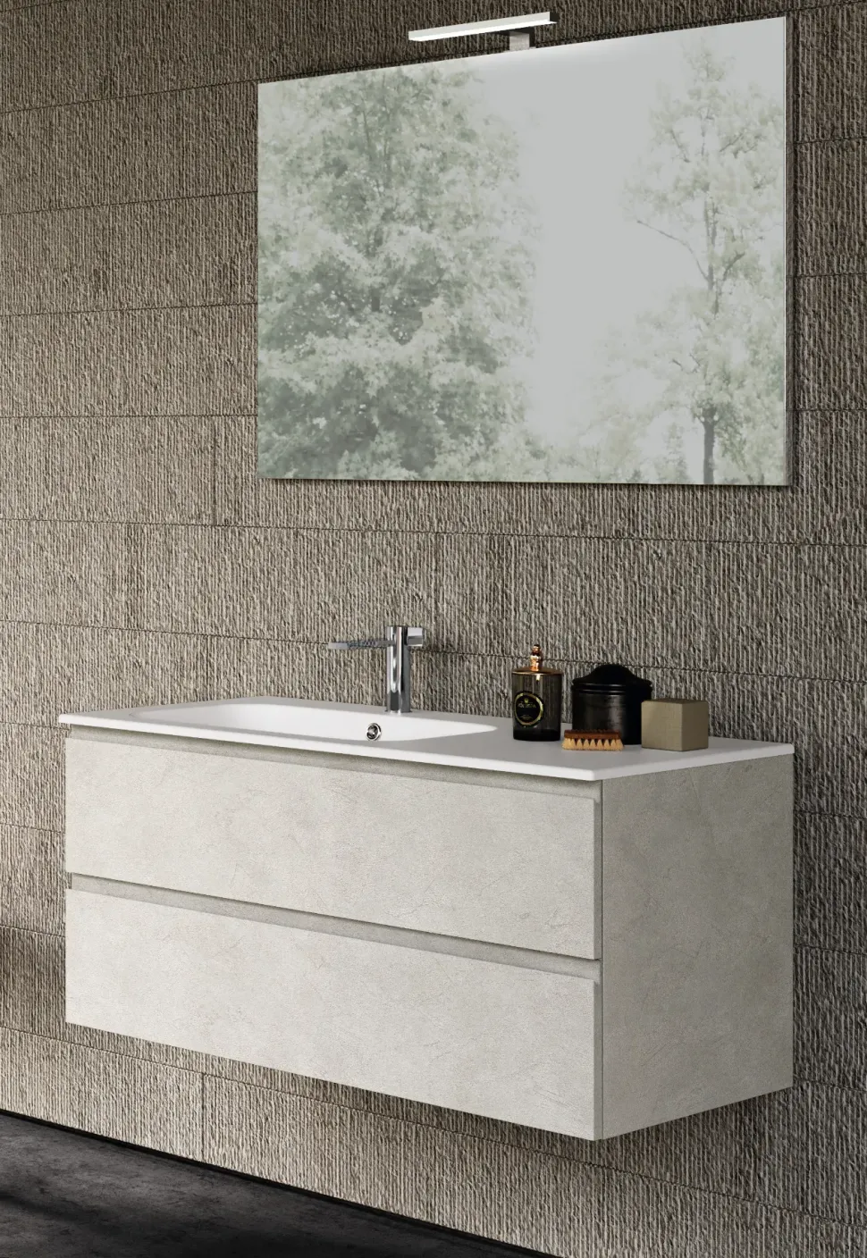 Arredamento bagno: mobile Baxar M1 system in Offerta Outlet