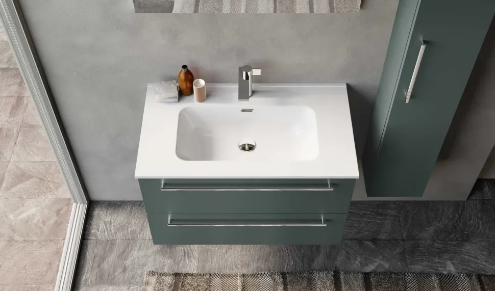 Arredamento bagno: mobile Baxar Block system slim c41 con forte sconto