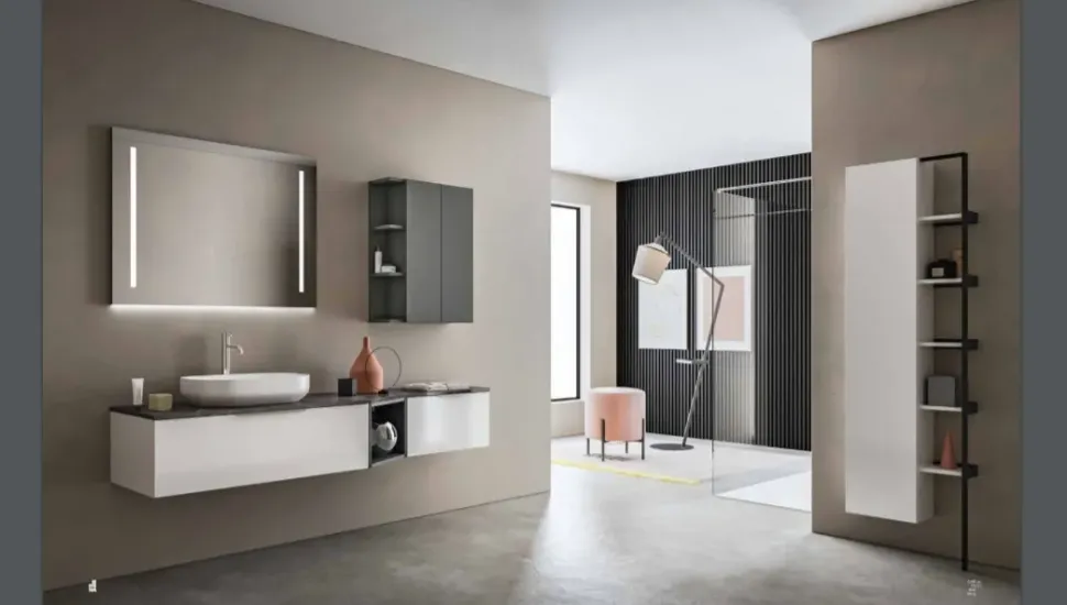 Arredamento bagno: mobile Cerasa Collezione cartabianca in Offerta Outlet