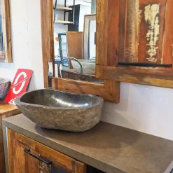 Arredamento bagno: mobile Nuovi mondi cucine Mobile bagno  etno recicle vintage  a prezzi outlet