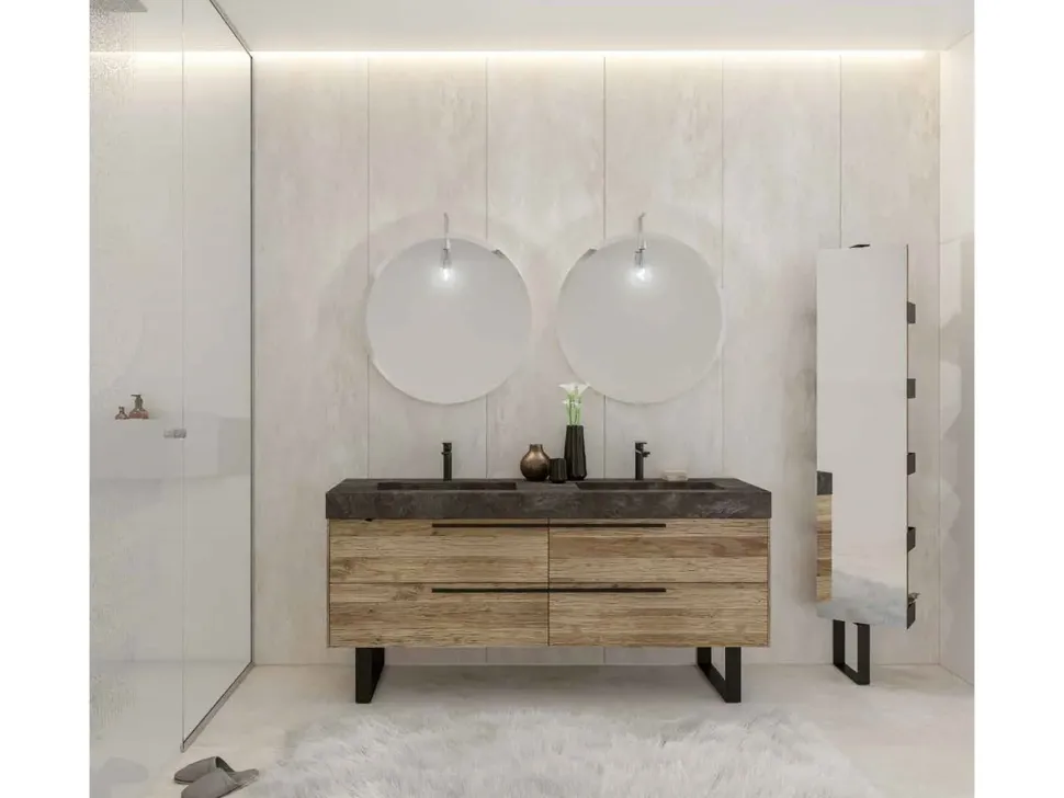 Arredamento bagno: mobile Legnobagno L04 a prezzo Outlet