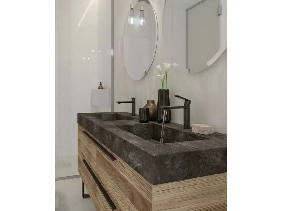 Arredamento bagno: mobile Legnobagno L04 a prezzo Outlet