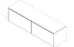 Arredamento bagno: mobile Boffi Free zone  in Offerta Outlet