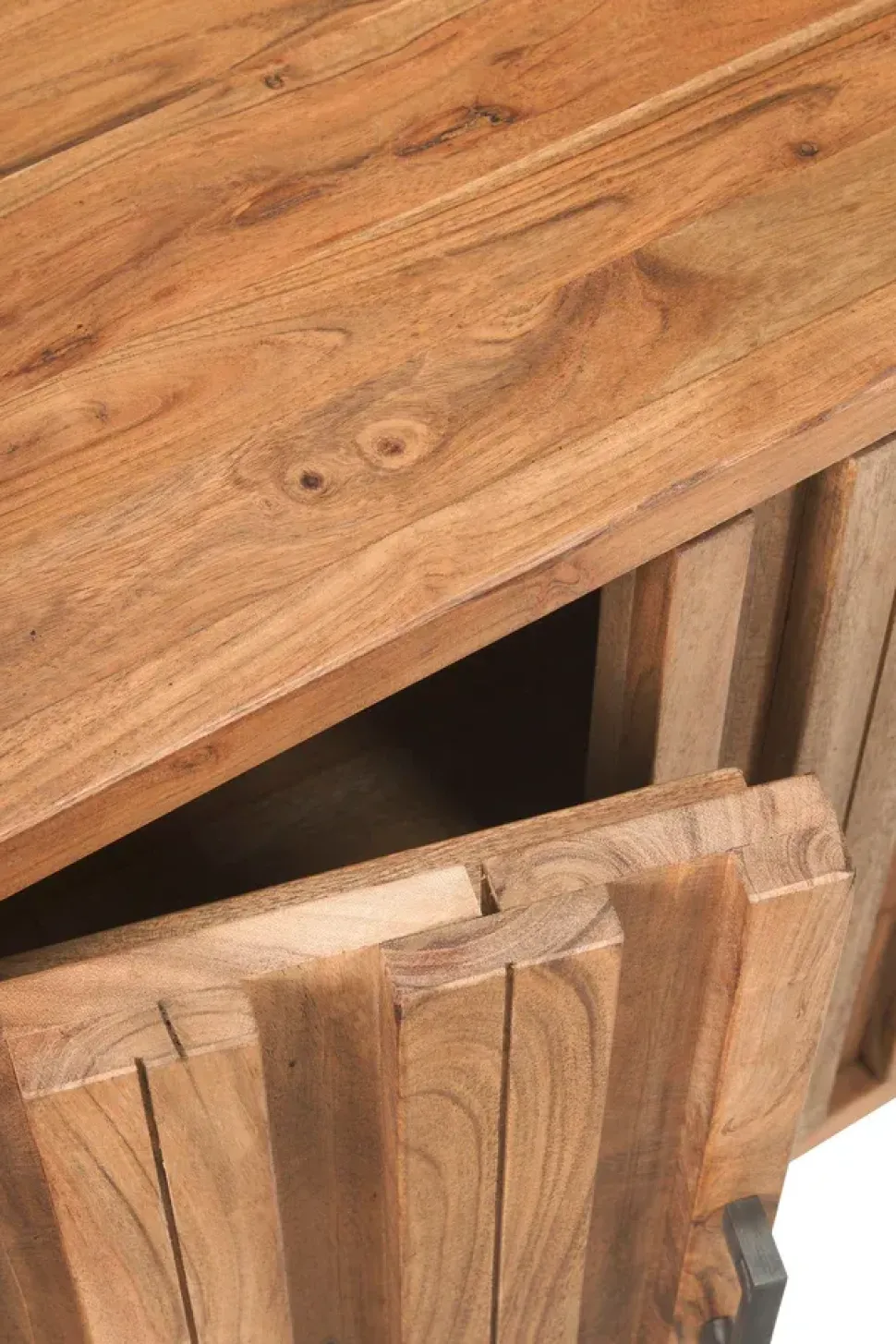 Arredamento bagno: mobile Outlet etnico Credenza lines 2 ante in Offerta Outlet