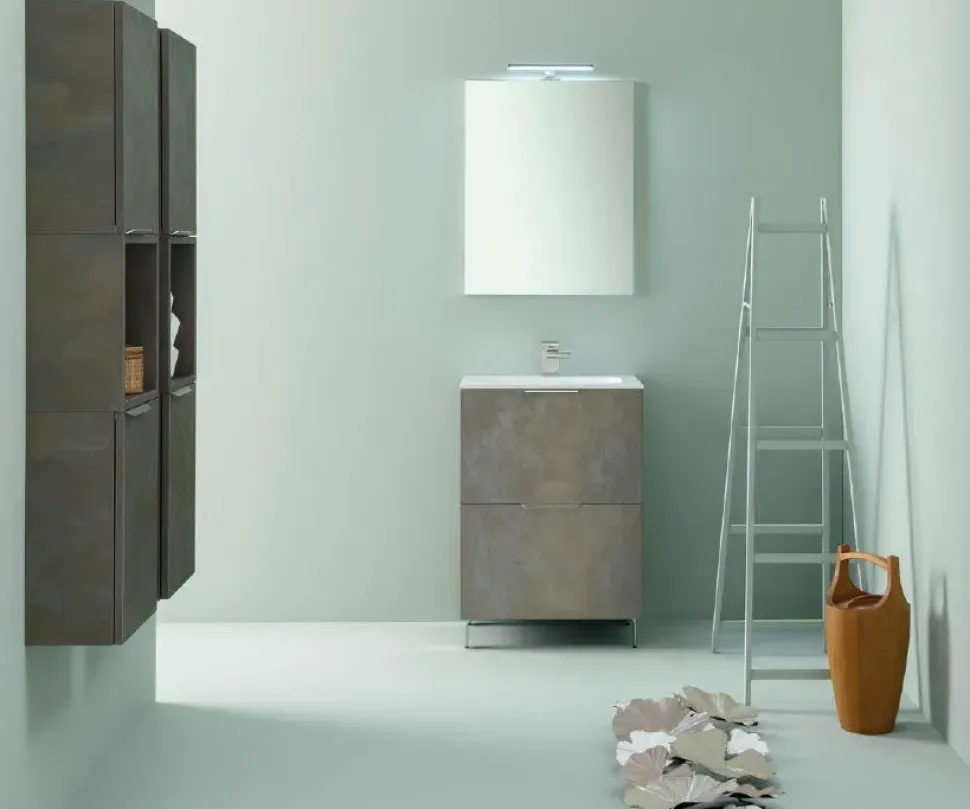 Arredamento bagno: mobile Compab Up004 in Offerta Outlet