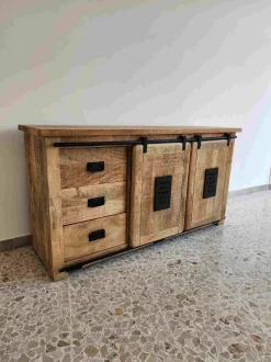 Arredamento bagno: mobile Outlet etnico Credenza jupiter 150 in Offerta Outlet