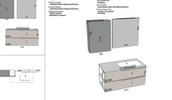 ARREDO BAGNO Baxar: mobile SCONTATO in OFFERTA OUTLET - 45%