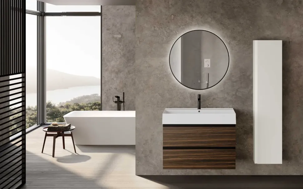 Block system tube c27 Baxar: mobile bagno sospeso A PREZZI OUTLET