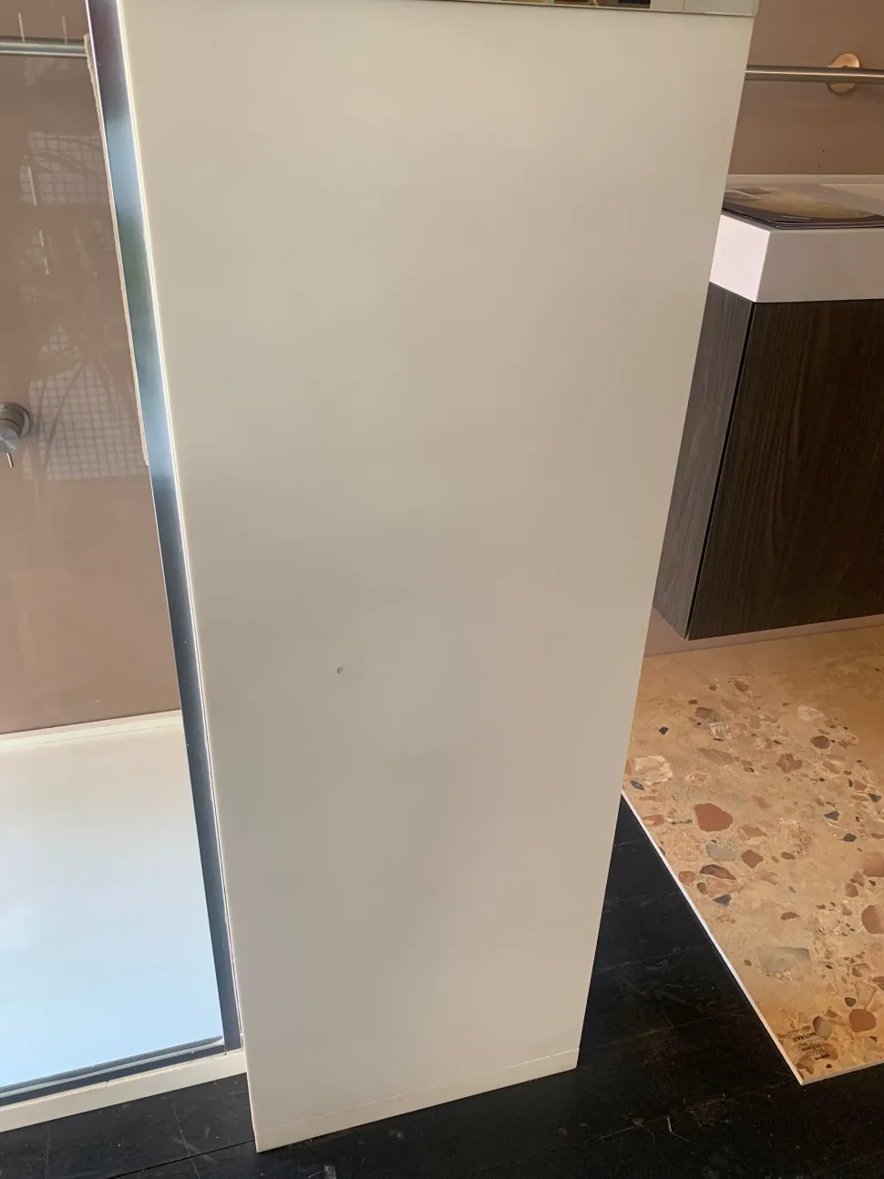 Box doccia Makro, piatto doccia less in makril 120x80 + vetro pluvio Artigianale. Prezzo scontato!