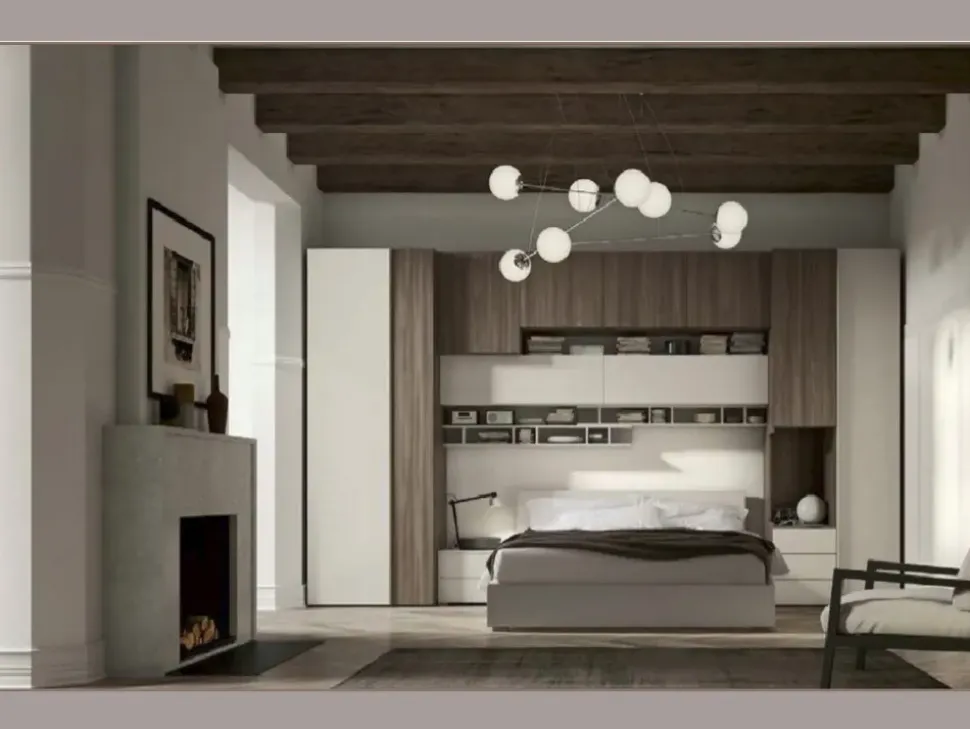 Camera completa Abitare Mobilstella in laminato a prezzo ribassato