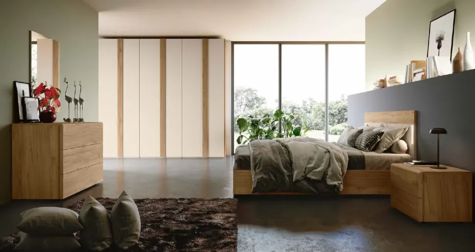 Camera da letto 6 ante lineare Imab a prezzo ribassato