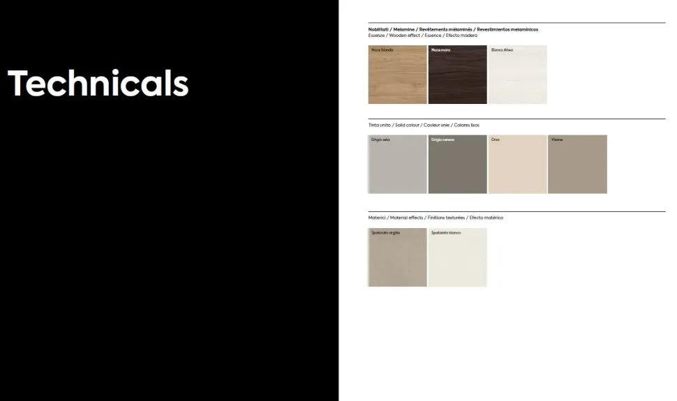 Camera da letto 6 ante lineare Imab a prezzo ribassato