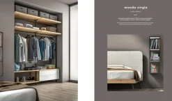 Camera da letto 104 Zg mobili in legno a prezzo ribassato