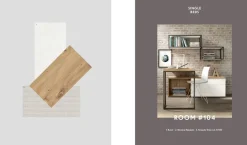 Camera da letto 104 Zg mobili in legno a prezzo ribassato