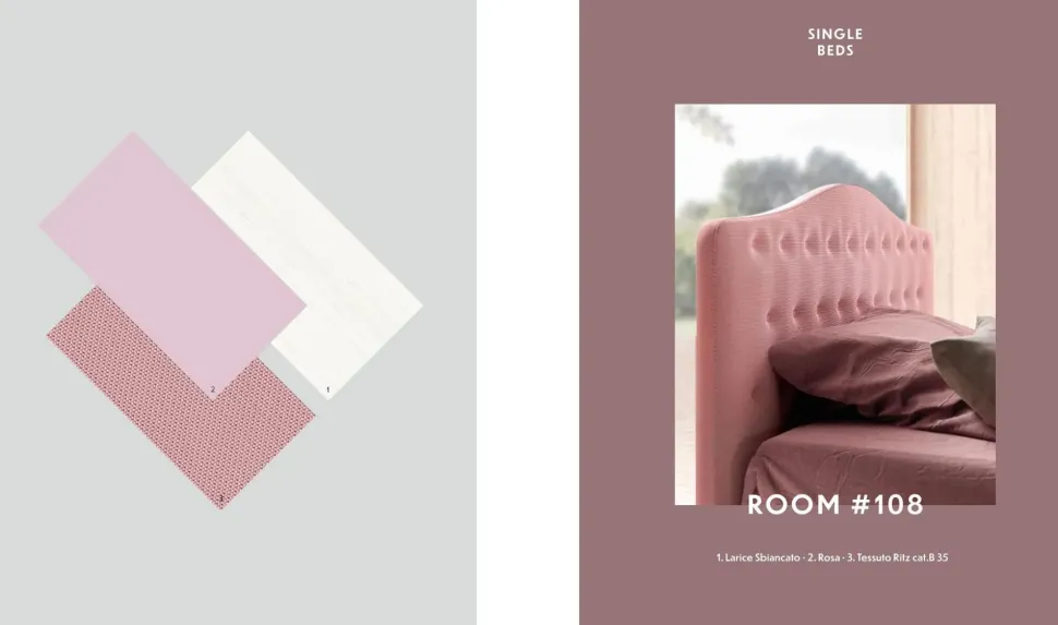 Camera da letto 108 Zg mobili in legno in Offerta Outlet