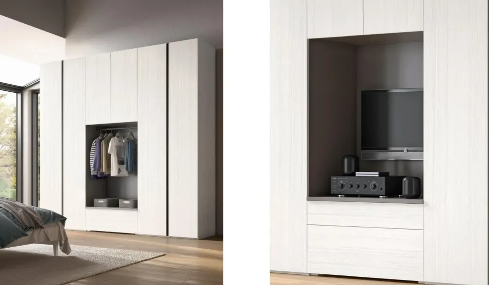 Camera da letto 103 Zg mobili in legno a prezzo Outlet