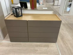 Camera da letto Alaska Orme in laminato a prezzo scontato