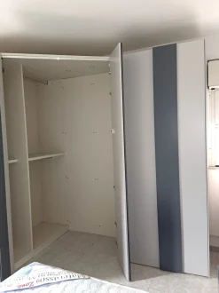 Camera da letto Angolo cabina Giessegi in laccato opaco a prezzo ribassato