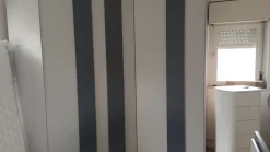 Camera da letto Angolo cabina Giessegi in laccato opaco a prezzo ribassato