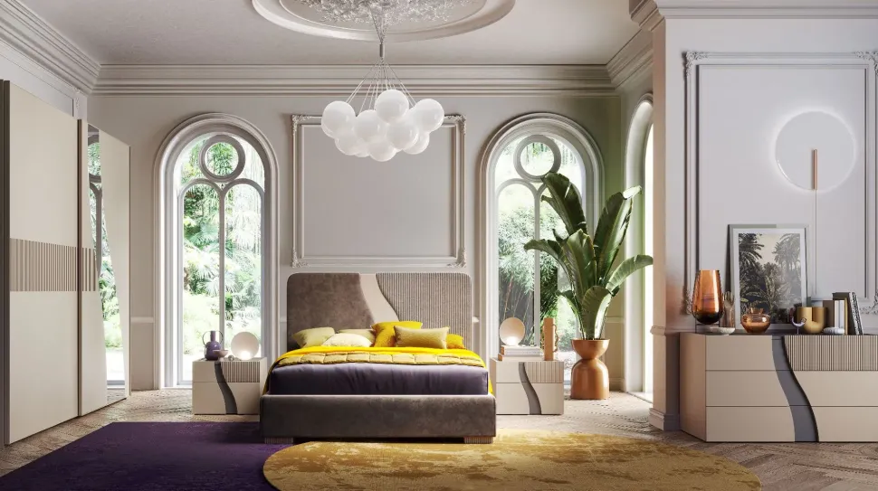 Camera da letto Artigianale Modello corda01 a prezzo ribassato in laminato