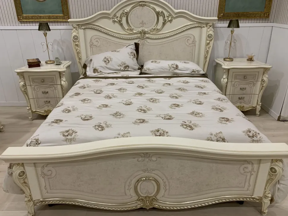 Camera da letto Barocca Collezione esclusiva in legno a prezzo scontato