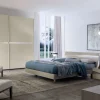 Camera da letto Battipaglia S75 in laccato opaco in Offerta Outlet