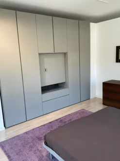 Camera da letto Caccaro Grid a prezzo scontato in laccato opaco