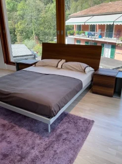 Camera da letto Caccaro Grid a prezzo scontato in laccato opaco