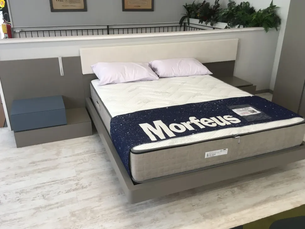 Camera da letto Camera completa santa lucia letto, comò, comodini ed armadio Santalucia in laminato in Offerta Outlet