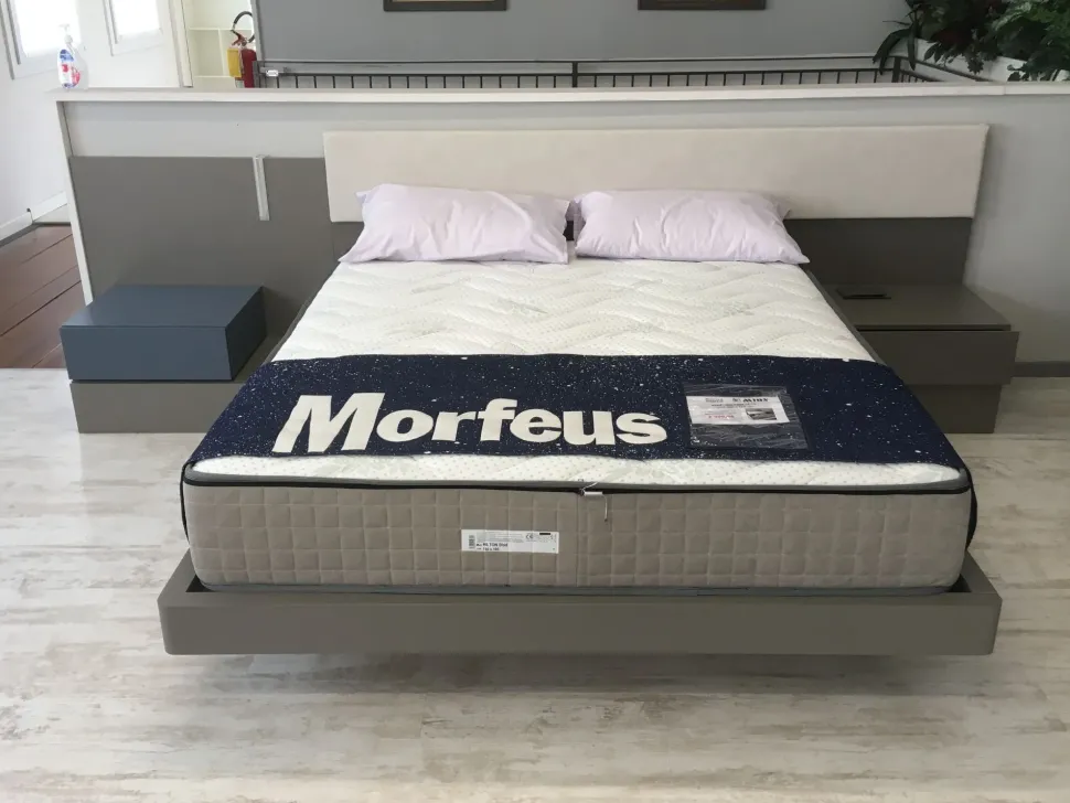 Camera da letto Camera completa santa lucia letto, comò, comodini ed armadio Santalucia in laminato in Offerta Outlet