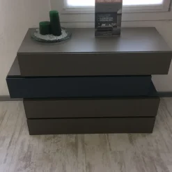 Camera da letto Camera completa santa lucia letto, comò, comodini ed armadio Santalucia in laminato in Offerta Outlet