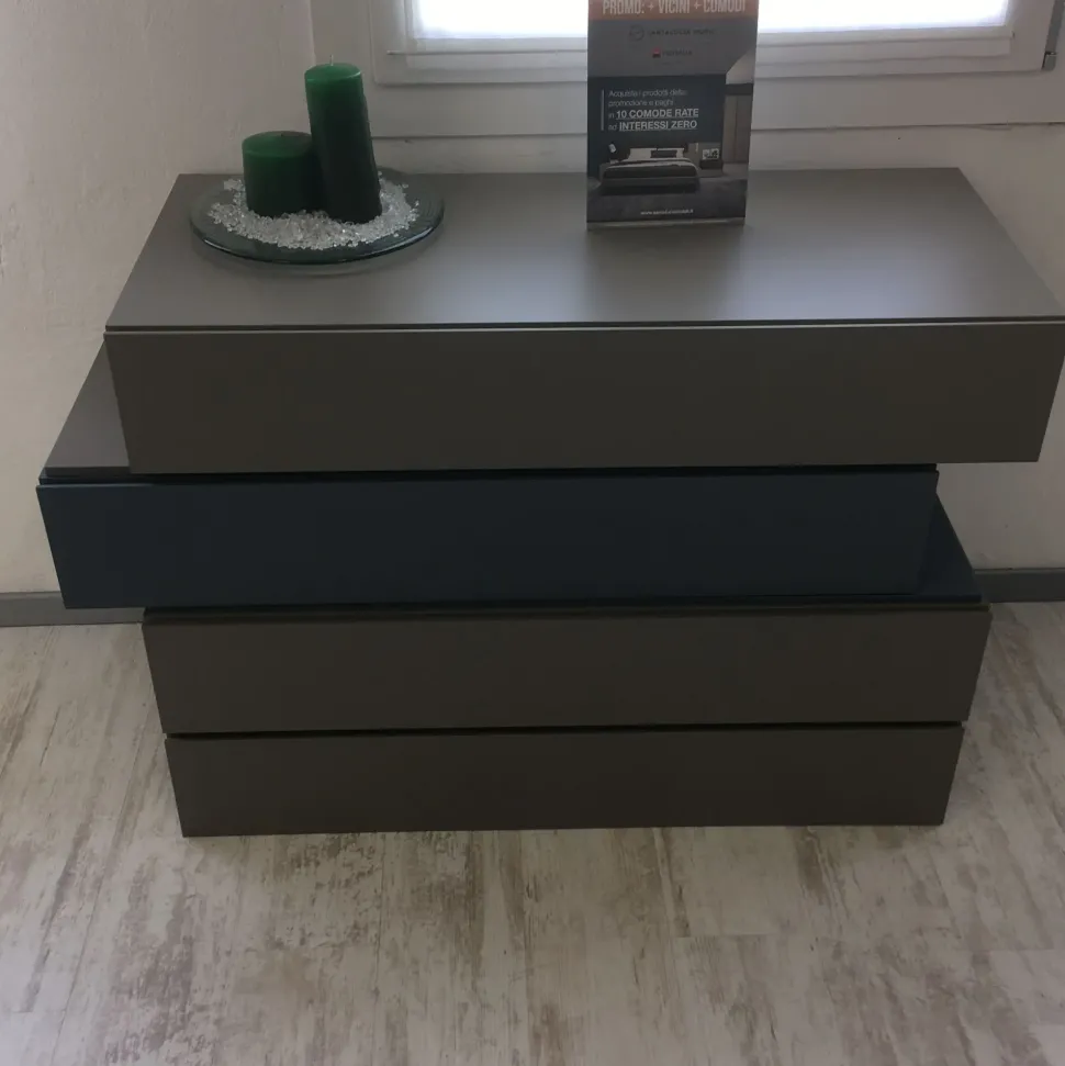 Camera da letto Camera completa santa lucia letto, comò, comodini ed armadio Santalucia in laminato in Offerta Outlet